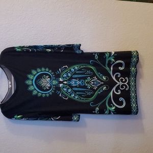 2 for $20 Womens London Times Damask Print Dress. Size 14